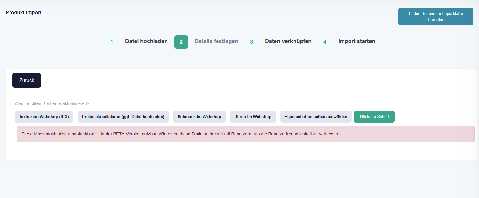 Bulk Update, Massenaktualisierung